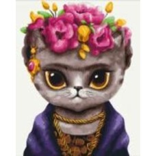 Картина по номерам Кошка Фрида ©Марианна Пащук PBS53119 40х50 см Brushme