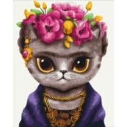 Картина по номерам Кошка Фрида ©Марианна Пащук PBS53119 40х50 см Brushme