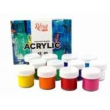 Акрил для декора Color 12 x 10 мл Rosa Start
