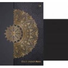 Скетчбук Black sketch note mandala A5 Profiplan