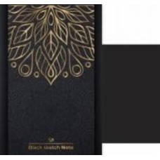 Блокнот Black sketch note mehndi A5 Profiplan