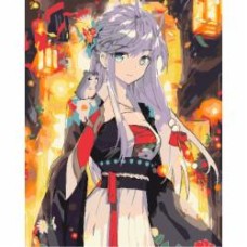 Картина по номерам Гейша из района Гион 10329-AC 40х50 см ART CRAFT