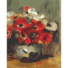 Набор для творчества со стразами Анемони. Худ. Pierre - Auguste Renoir 40х50 см GoToArt