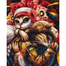 Картина по номерам Кошка Берегиня ©Марианна Пащук PBS53689 40х50 см Brushme