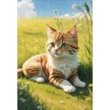 Пазл деревянный MISLT Котик