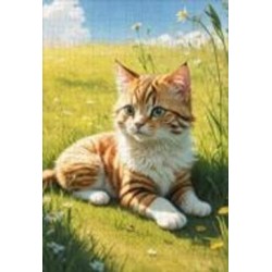 Пазл деревянный MISLT Котик