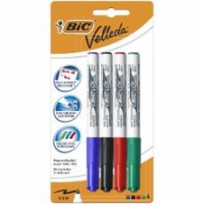 Маркер для белой доски BIC Velleda 4 шт. разноцветный 875593