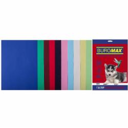 Бумага офисная цветная Buromax A4 80 г/м разноцветный 20 листов