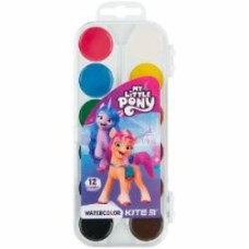 Краски акварельные медовые My Little Pony 12 цветов LP23-061 KITE