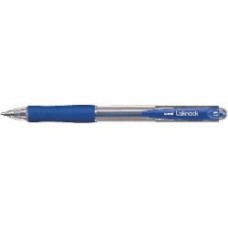 Ручка шариковая UNI LAKNOCK 0.5 мм синяя