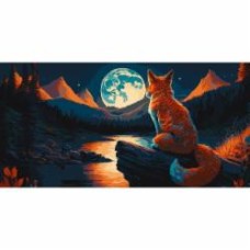 Картина по номерам Ночное спокойствие 40х80 см ART CRAFT
