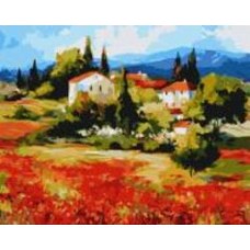 Картина по номерам В долине цветов 40х50 см Идейка Картина по номерам В долине цветов 40х50 см Идейка