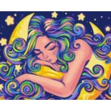 Картина по номерам Неоновый сон ©Полина Скурихина 40x50 см Brushme