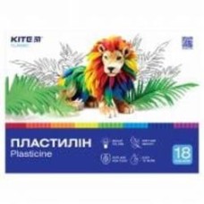 Набор пластилина 18 цветов 360 г Classic (K-085) KITE