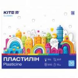 Набор пластилина 36 цветов 720 г Classic (K-078) KITE