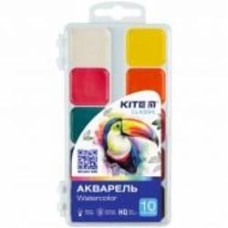 Краски акварельные Classic 10 шт. K-060 KITE