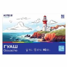 Краска гуашевая 24 цвета Classic 20 мл K-097 KITE