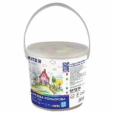 Мел цветной Jumbo 15 шт. в ведерке Classic K-074 KITE
