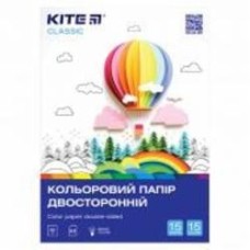 Бумага цветная KITE А4 Classic (12 лист./12 цветов) K-287