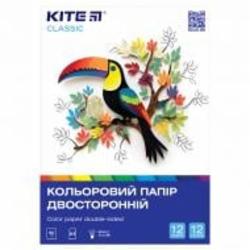 Бумага KITE А4 Classic (12 лист./12 цветов) K-287