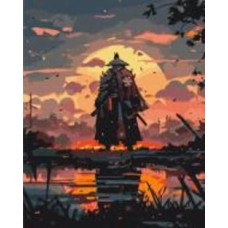Картина по номерам Миссия самурая 40x50 см Brushme