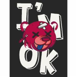 Картина по номерам I'M OK 30х40 см ART CRAFT