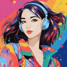 Картина по номерам Мир звуков ©art_selena_uа 40x50 см Идейка
