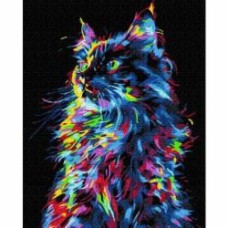 Картина по номерам Магический котик BSB0021 40х50 см Brushme