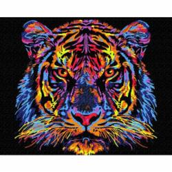 Картина по номерам Красочный тигр BSB0024 40х50 см Brushme