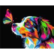 Картина по номерам Цветное прикосновение 40х50 см Brushme
