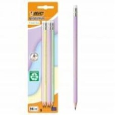 Набор карандашей графитовый Evolution PASTEL HB с ластиком BIC