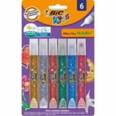 Набор клея Metallic Glitter 6 шт BIC