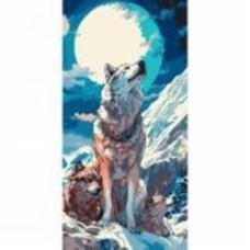 Картина по номерам Волки 40х80 см ART CRAFT
