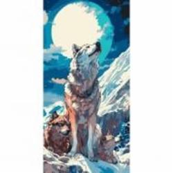 Картина по номерам Волки 40х80 см ART CRAFT