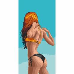Картина по номерам Летнее искушение 40х80 см ART CRAFT