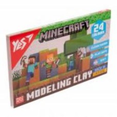 Пластилин Minecraft 24 цвета 480 г YES