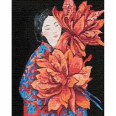 Картина по номерам Цветущая мысль ©olena.papka 40x50 см Идейка