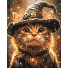 Картина по номерам Котик маг 40x50 см Brushme