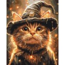 Картина по номерам Котик маг 40x50 см Brushme