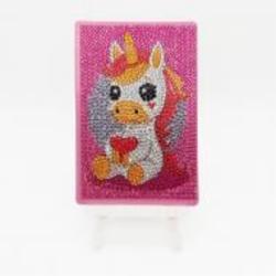 Алмазная мозаика Единорог 10х15 см Brushme
