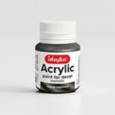 Акрил для декора Metallic Черная жемчужина 20 мл Ideyka
