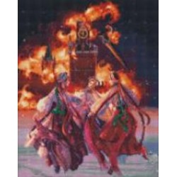 Алмазная мозаика Огонь свободы ©Jennifer Sikora Ideyka
