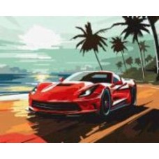 Картина по номерам Поездка по побережью ©art_selena_uа Ideyka Картина по номерам Поездка по побережью ©art_selena_uа Ideyka