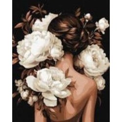 Картина по номерам Естественная грация victoria art 40x50 см Ideyka
