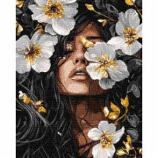 Картина по номерам Лепестковая музыка с красками металлик extra ©victoria_art Ideyka Картина по номерам Лепестковая музыка с красками металлик extra ©victoria_art Ideyka