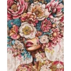 Картина по номерам Цветочное настроение victoria art 40x50 см Ideyka