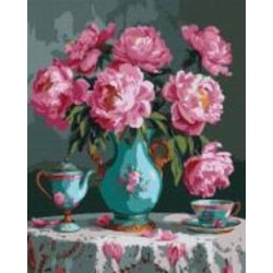 Картина по номерам Нежные цвета sophiia іllustrations 40x50 см Ideyka