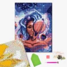 Алмазная мозаика Мисс Вселенная 40х50 см Brushme