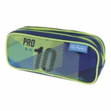 Пенал-косметичка 2 отделения Double Green Goal Pro10 50038473P Herlitz
