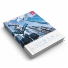 Ежедневник недатированный белый блок клетка Город Urban Ю1046 Аркуш Art A6